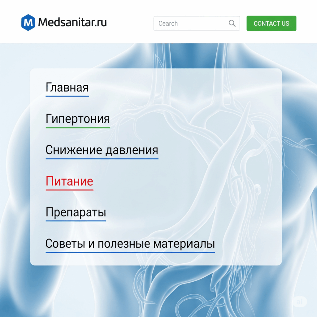 Карта сайта МедСанитар