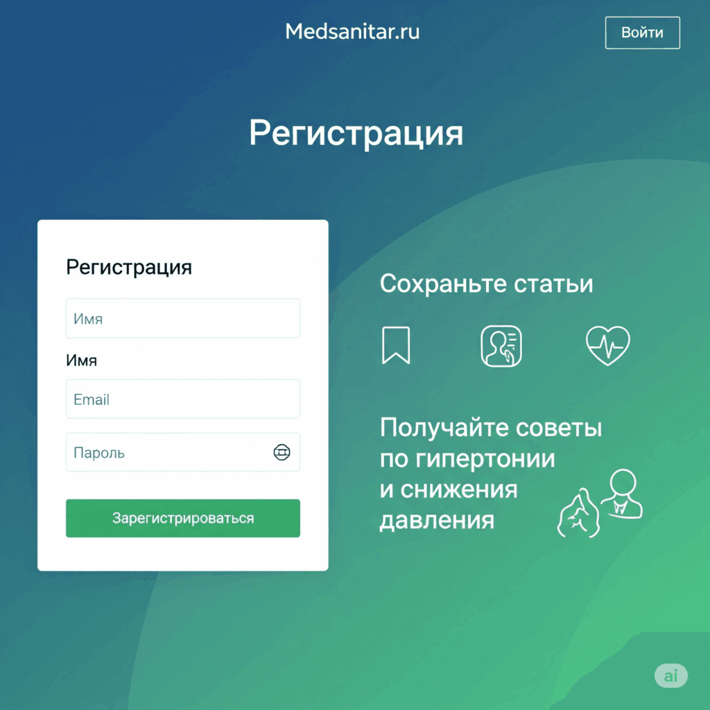 Регистрация на Medsanitar.ru