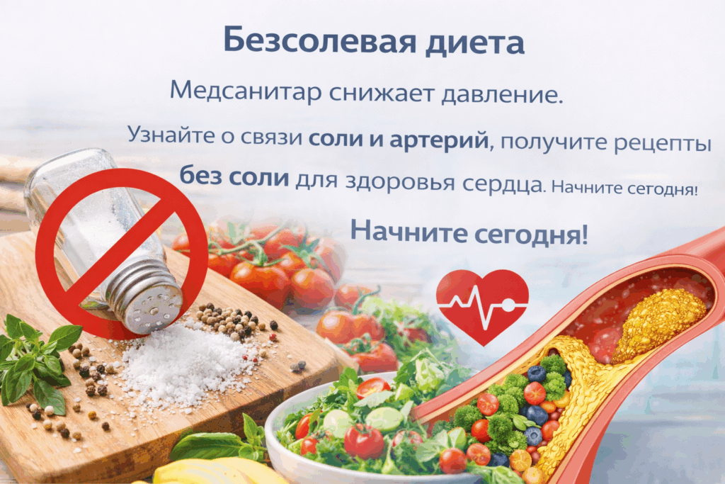 без солевая диета медсанитар